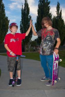 Skate Park Etiquette for Scooter Kids